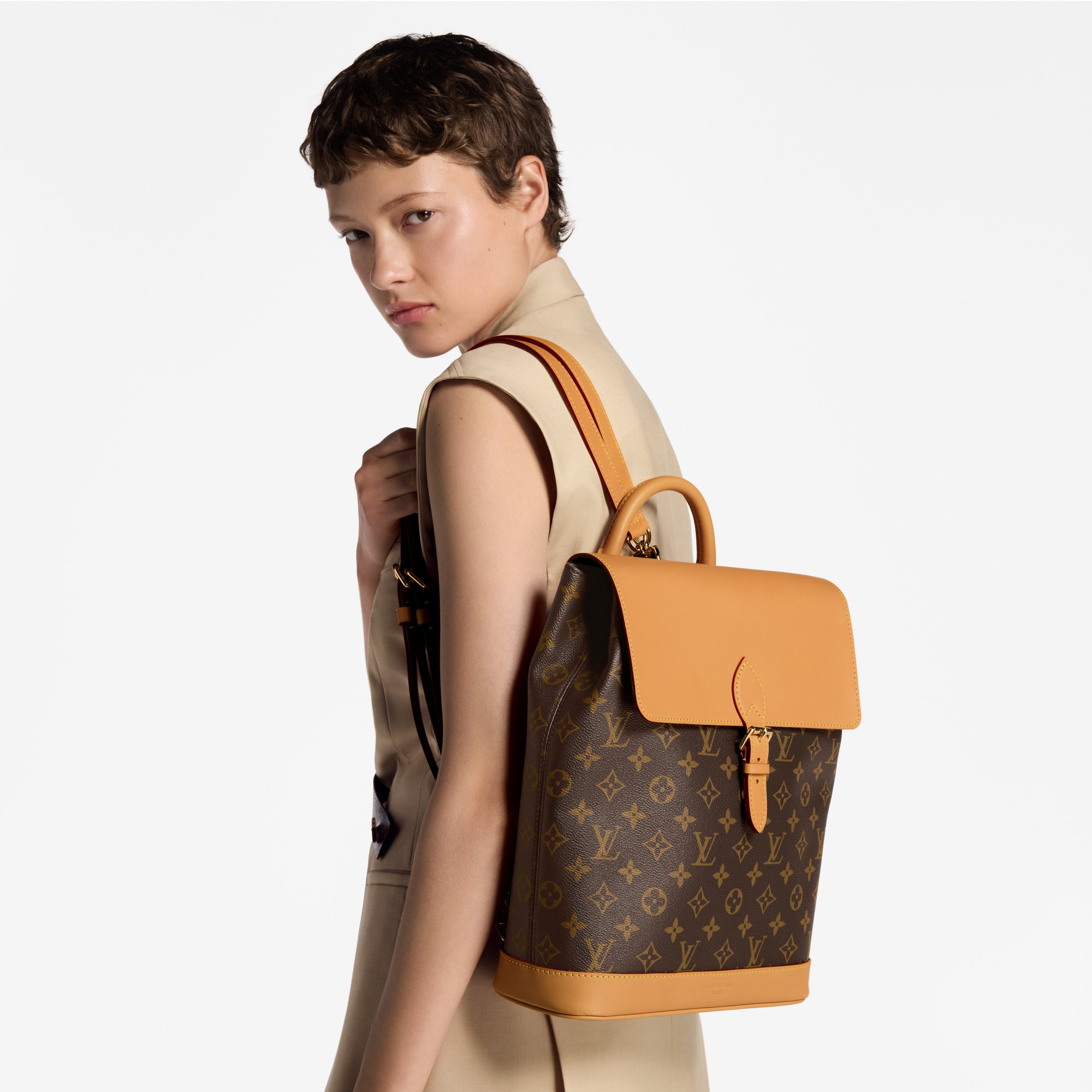 送料込◆希少品♪【LOUIS VUITTON】Soho MM Backpack Monogram Soho MM Monogram - Women - Handbags | LOUIS VUITTON ®